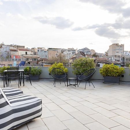 85 Sqm In The Heart Of Athens Shared Rooftop Deck Extérieur photo