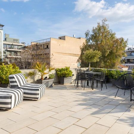 85 Sqm In The Heart Of Athens Shared Rooftop Deck Extérieur photo